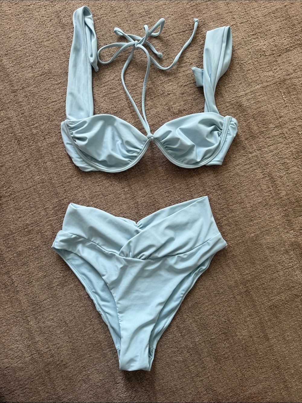 M Caroline Constas bikini Bikini high waist blue